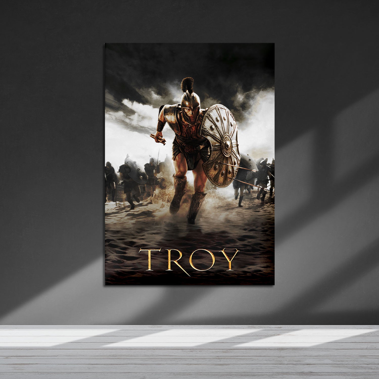 Flex Designs Metal Poster Troy 5 x 7" Home Goods - Movie 2004 Movie Metal Poster