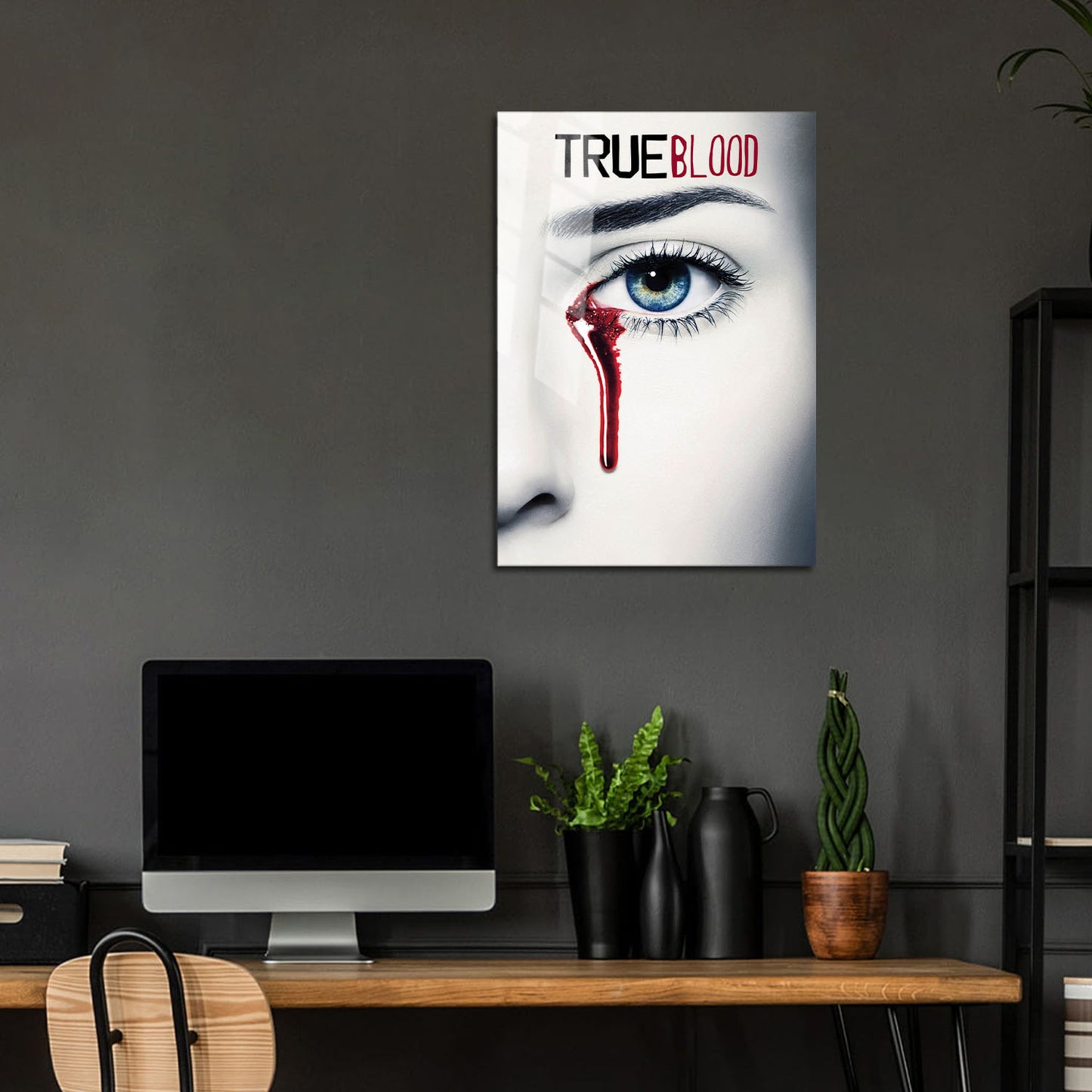 Flex Designs Metal Poster True Blood 24 x 36" Home Goods - TV show 2008 TV show Metal Poster