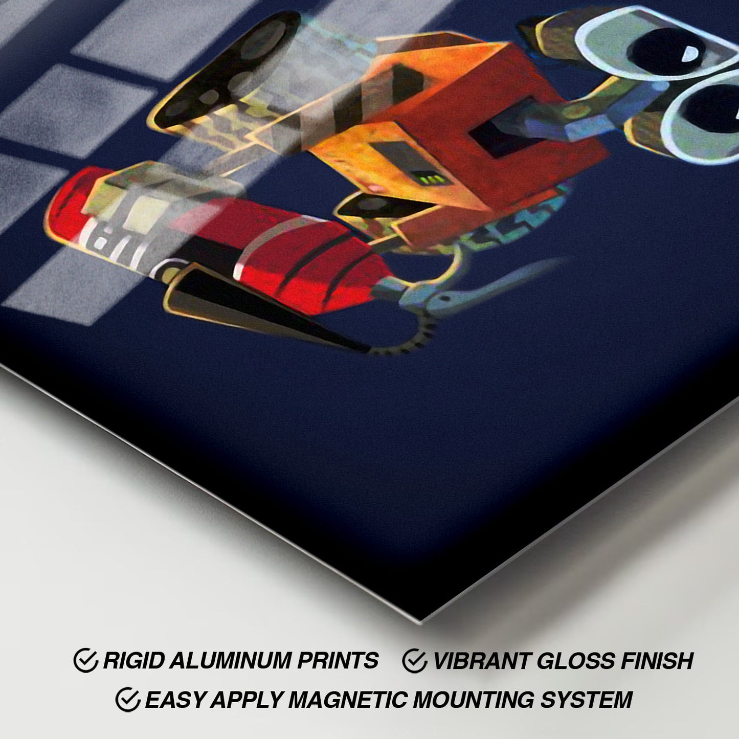Flex Designs Metal Poster WALLE Sketch 11 x 17" Home Goods - Movie 2008 Movie Metal Poster