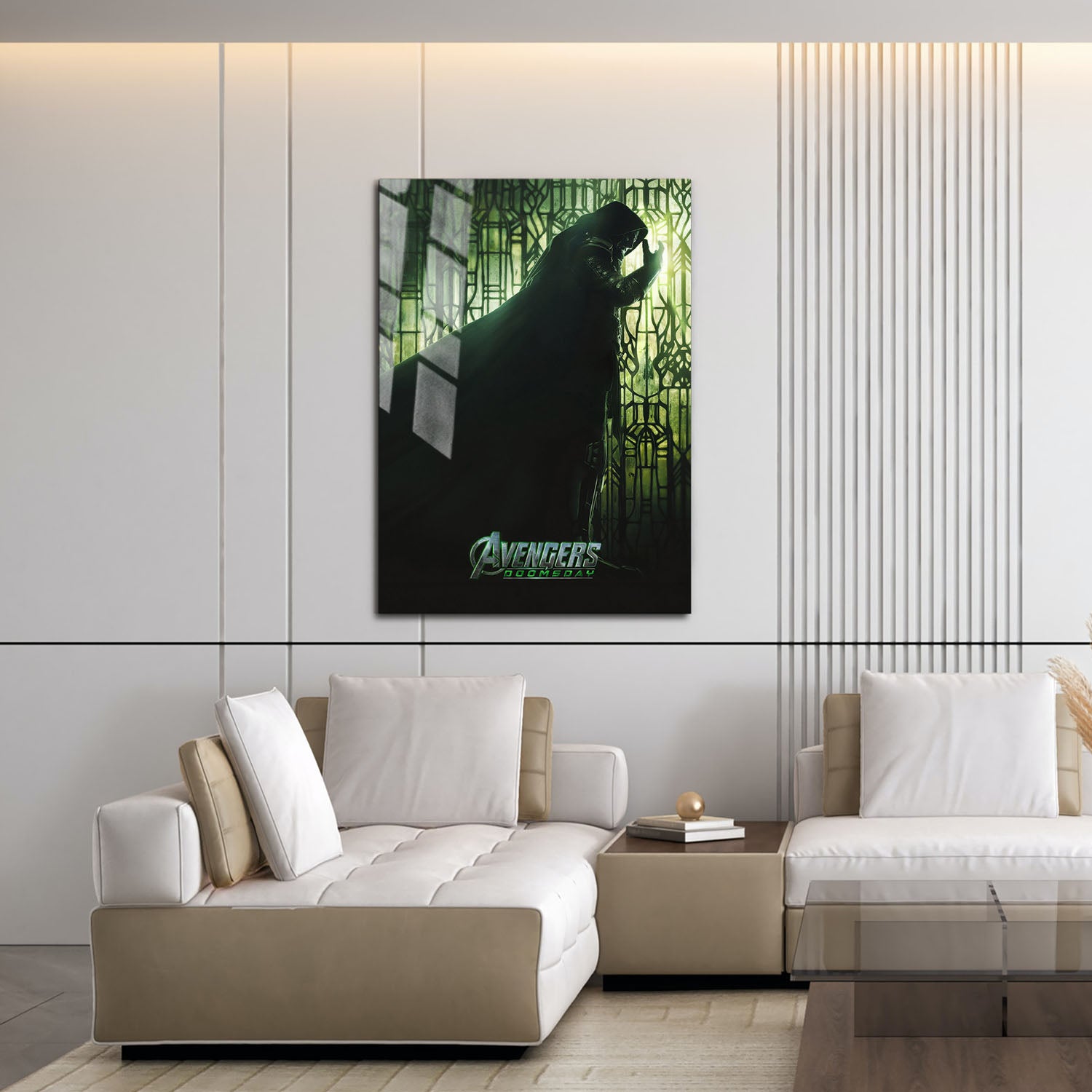 Flex Designs Metal Poster Avengers Doomsday Dr Doom Aura 16 x 24" Home Goods - Movie 2026 Movie Metal Poster