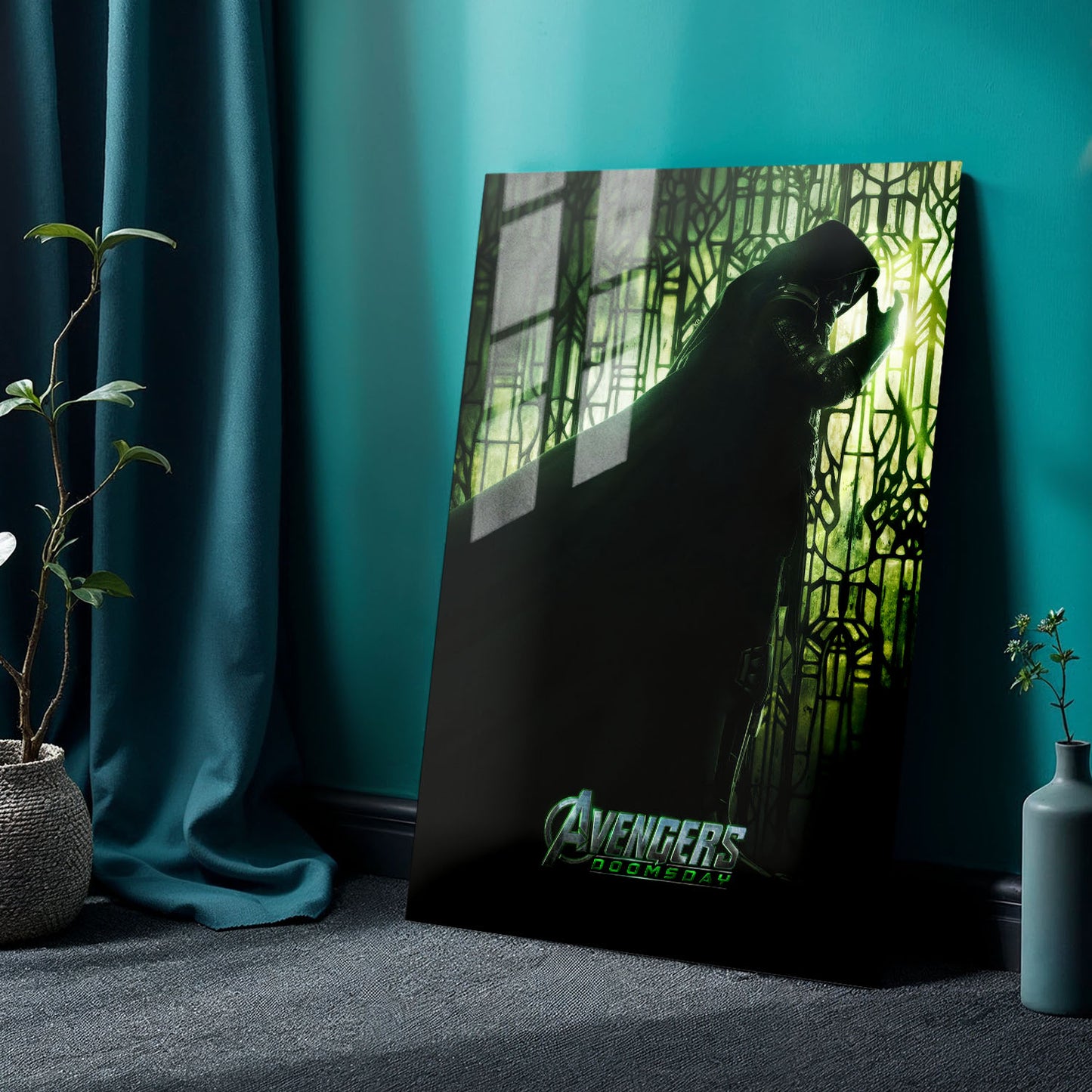 Flex Designs Metal Poster Avengers Doomsday Dr Doom Aura 24 x 36" Home Goods - Movie 2026 Movie Metal Poster