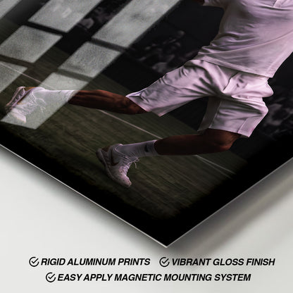 Flex Designs Metal Poster Roger Federer the Swiss Maestro 11 x 17" Home Goods - Sports  Metal Poster