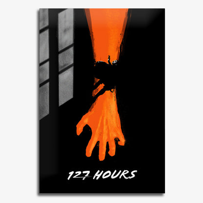 Flex Designs Metal Poster 127 Hours Cartoon 11 x 17" Home Goods - Movie 2010 Movie Metal Poster
