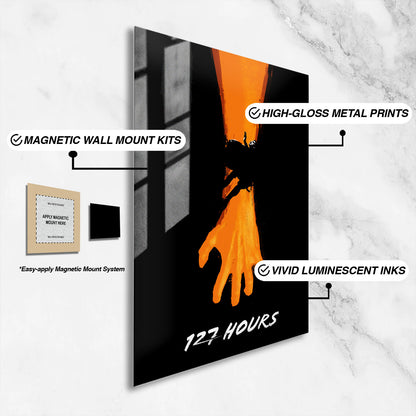 Flex Designs Metal Poster 127 Hours Cartoon 16 x 24" Home Goods - Movie 2010 Movie Metal Poster