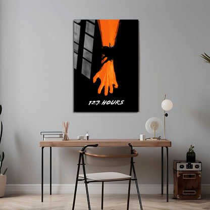 Flex Designs Metal Poster 127 Hours Cartoon 5 x 7" Home Goods - Movie 2010 Movie Metal Poster