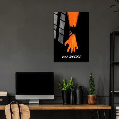Flex Designs Metal Poster 127 Hours Cartoon 24 x 36" Home Goods - Movie 2010 Movie Metal Poster
