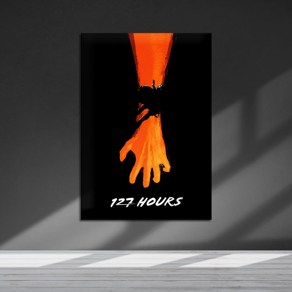 Flex Designs Metal Poster 127 Hours Cartoon 5 x 7" Home Goods - Movie 2010 Movie Metal Poster