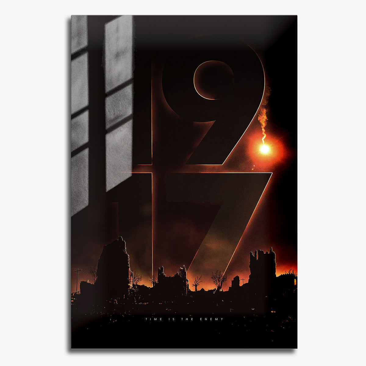Flex Designs Metal Poster 1917 11 x 17" Home Goods - Movie 2019 Movie Metal Poster