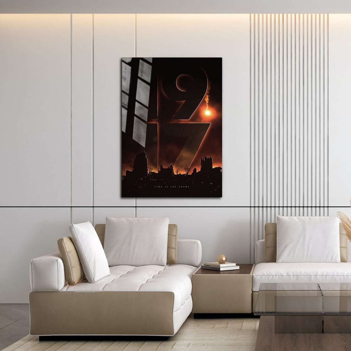 Flex Designs Metal Poster 1917 16 x 24" Home Goods - Movie 2019 Movie Metal Poster