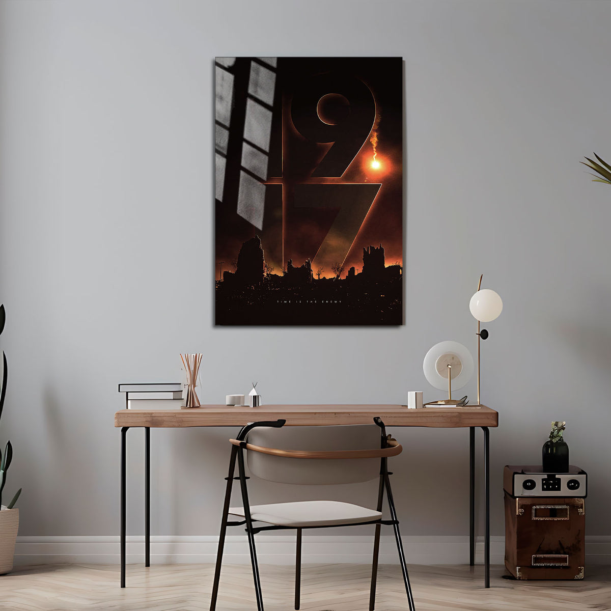 Flex Designs Metal Poster 1917 5 x 7" Home Goods - Movie 2019 Movie Metal Poster