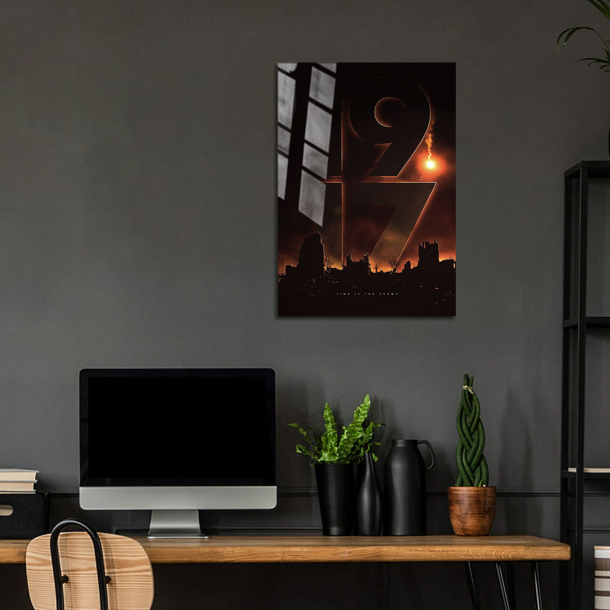 Flex Designs Metal Poster 1917 24 x 36" Home Goods - Movie 2019 Movie Metal Poster