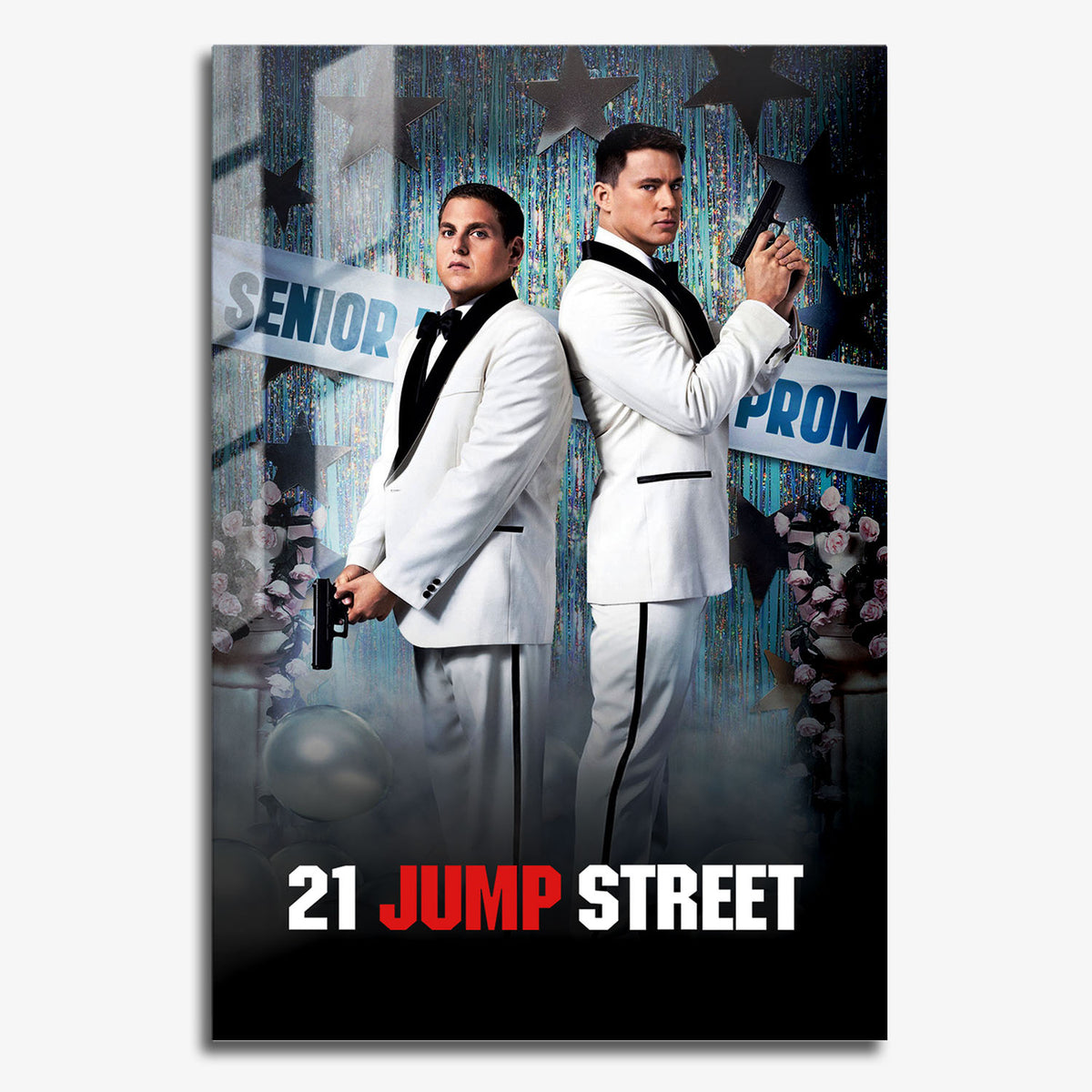 Flex Designs Metal Poster 21 Jump Street 11 x 17" Home Goods - Movie 2012 Movie Metal Poster