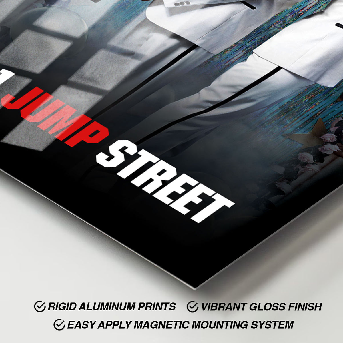 Flex Designs Metal Poster 21 Jump Street 11 x 17" Home Goods - Movie 2012 Movie Metal Poster