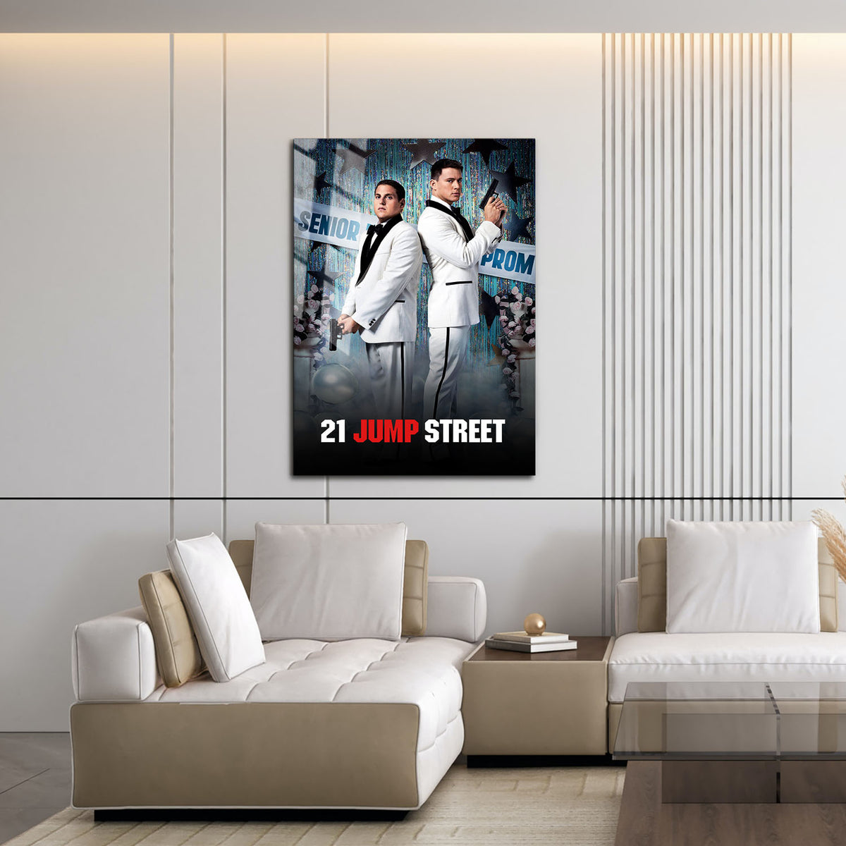 Flex Designs Metal Poster 21 Jump Street 16 x 24" Home Goods - Movie 2012 Movie Metal Poster
