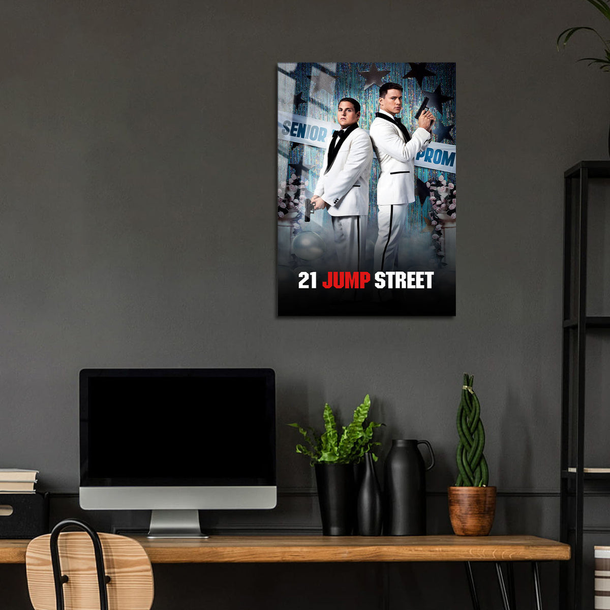 Flex Designs Metal Poster 21 Jump Street 24 x 36" Home Goods - Movie 2012 Movie Metal Poster