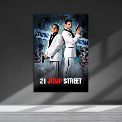 Flex Designs Metal Poster 21 Jump Street 5 x 7" Home Goods - Movie 2012 Movie Metal Poster