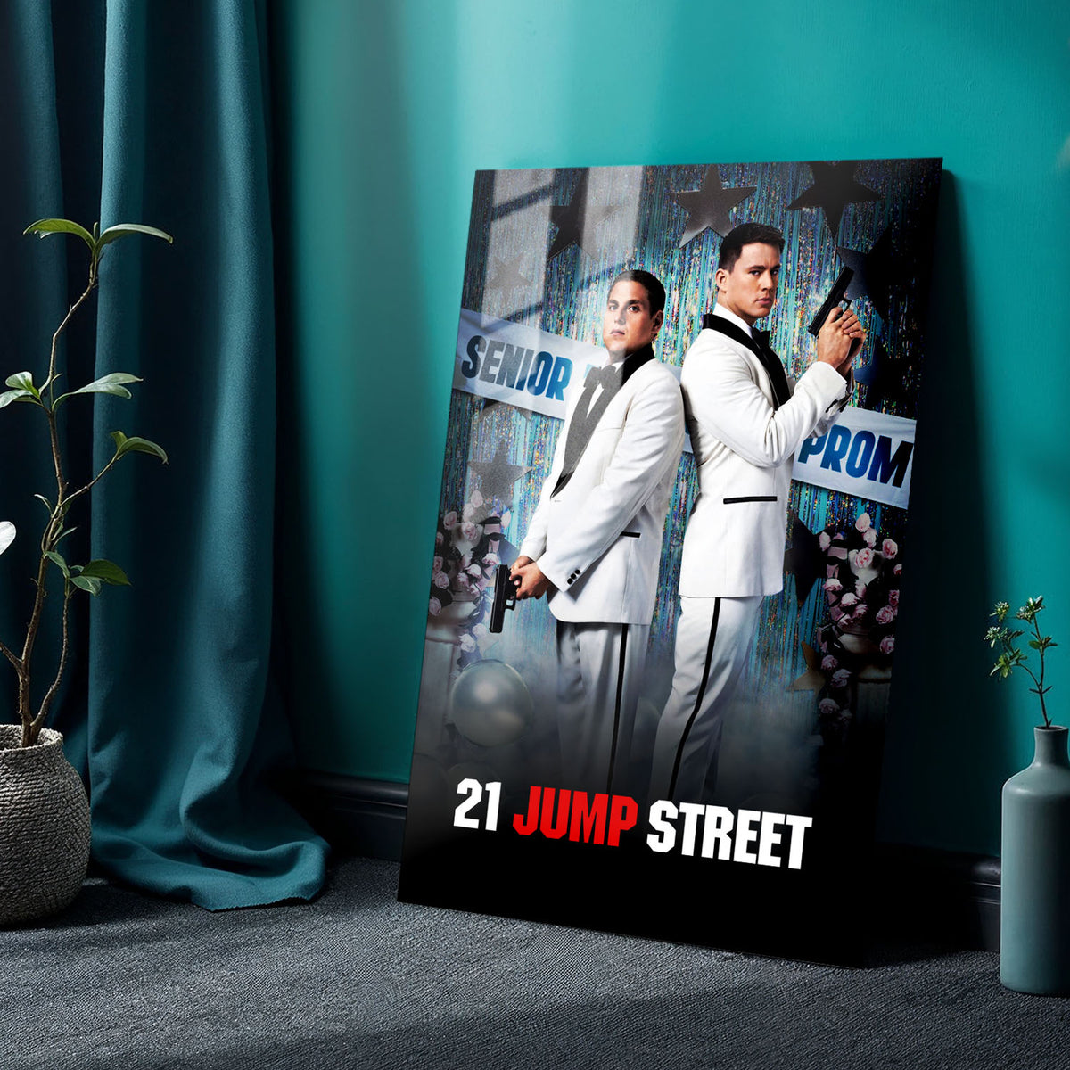 Flex Designs Metal Poster 21 Jump Street 24 x 36" Home Goods - Movie 2012 Movie Metal Poster