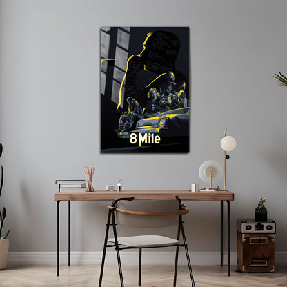 Flex Designs Metal Poster 8 Mile 5 x 7" Home Goods - Movie 2002 Movie Metal Poster