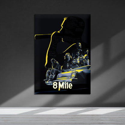 Flex Designs Metal Poster 8 Mile 5 x 7" Home Goods - Movie 2002 Movie Metal Poster
