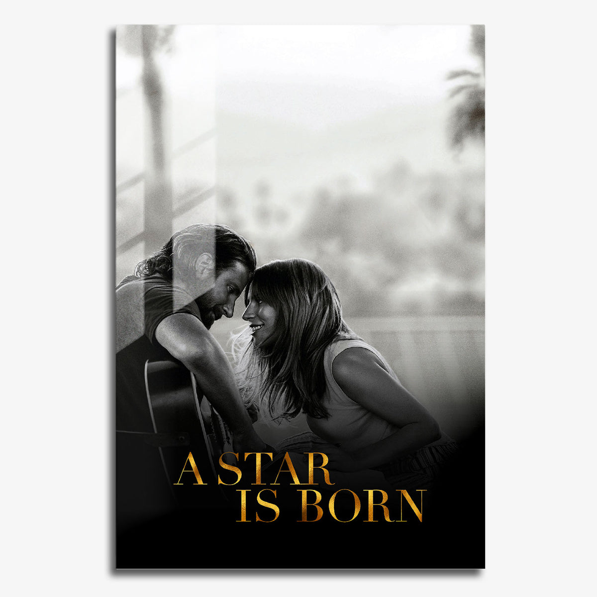 Flex Designs Metal Poster A Star Is Born 11 x 17" Home Goods - Movie 2018 Movie Metal Poster