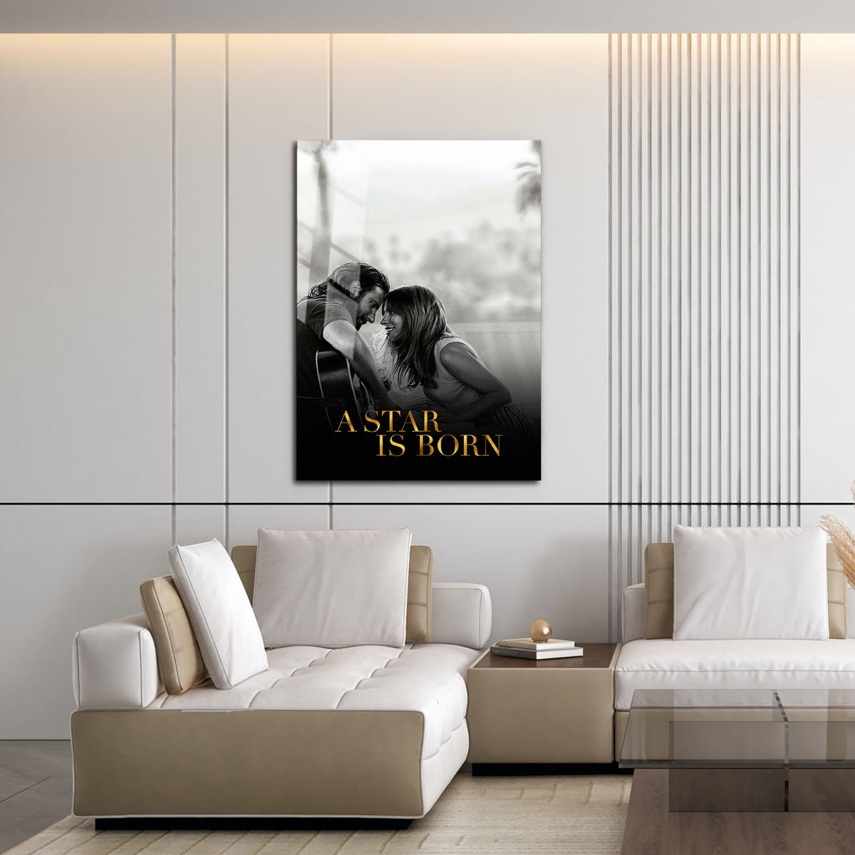 Flex Designs Metal Poster A Star Is Born 16 x 24" Home Goods - Movie 2018 Movie Metal Poster