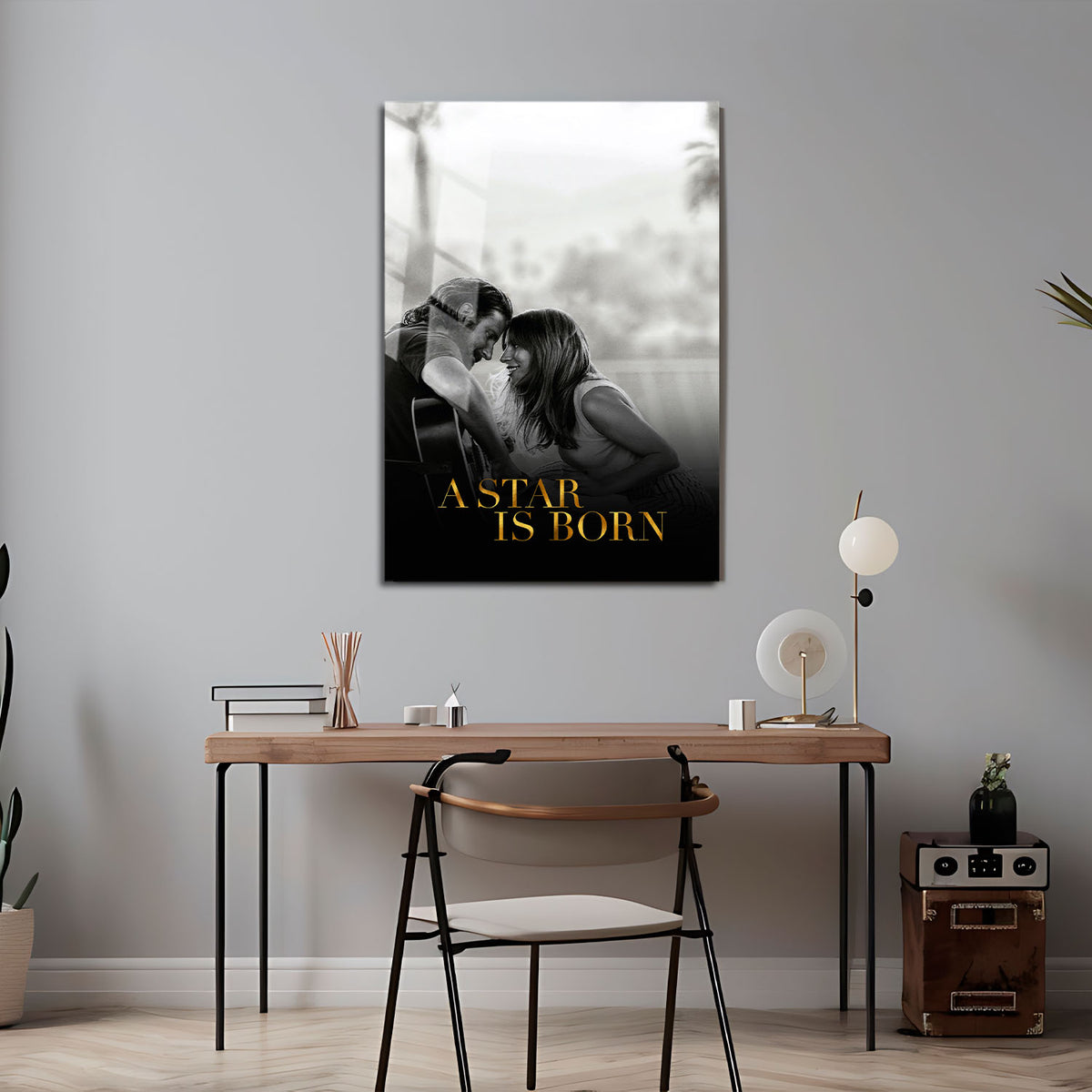 Flex Designs Metal Poster A Star Is Born 5 x 7" Home Goods - Movie 2018 Movie Metal Poster
