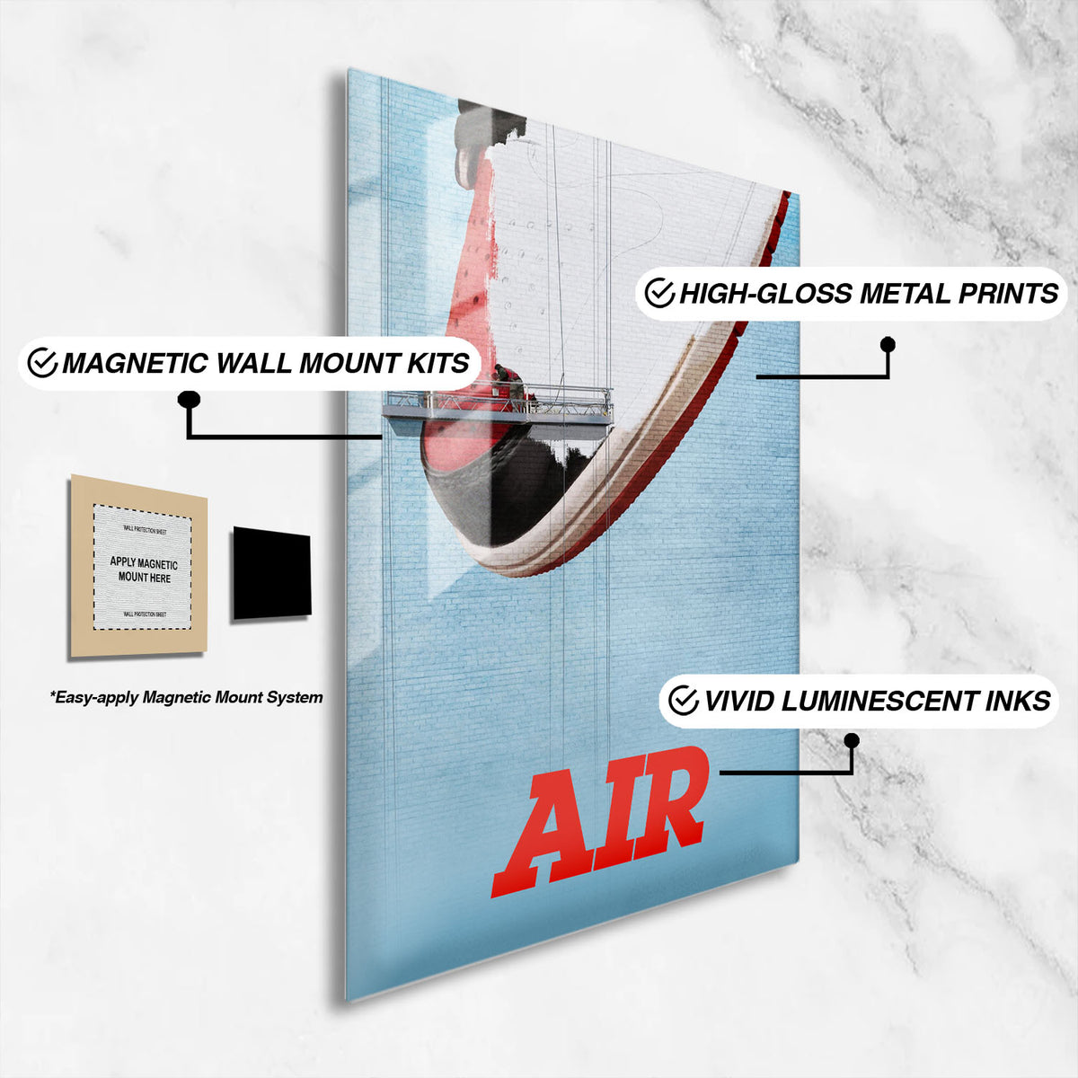 Flex Designs Metal Poster Air 16 x 24" Home Goods - Movie 2023 Movie Metal Poster