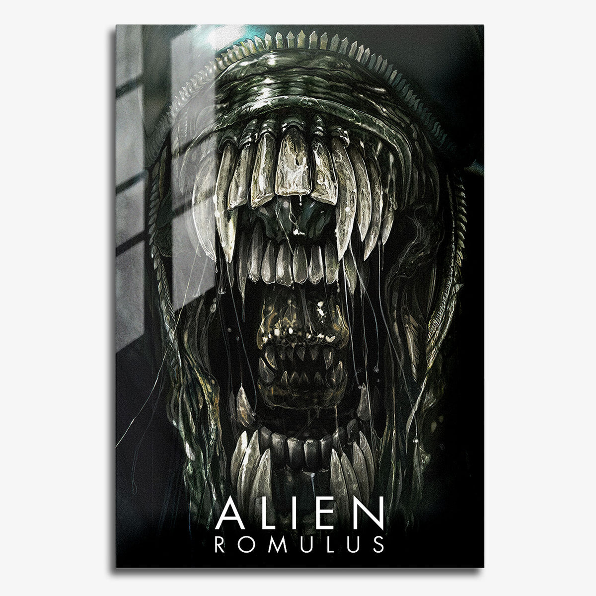 Flex Designs Metal Poster Alien Romulus Cinematic 11 x 17" Home Goods - Movie 2024 Movie Metal Poster