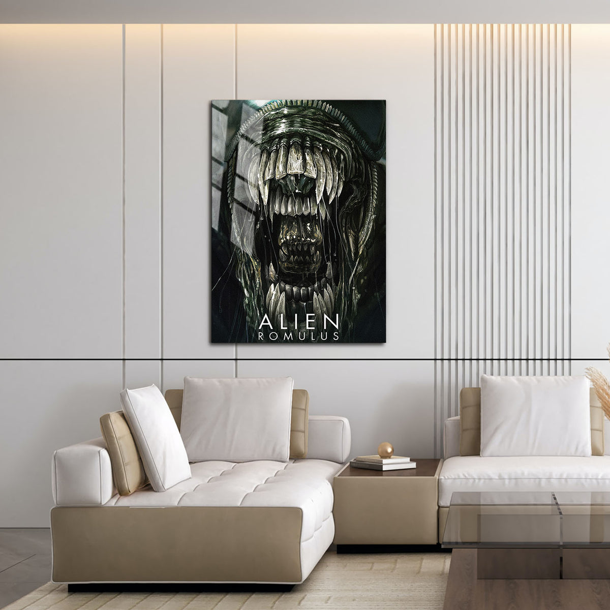 Flex Designs Metal Poster Alien Romulus Cinematic 16 x 24" Home Goods - Movie 2024 Movie Metal Poster