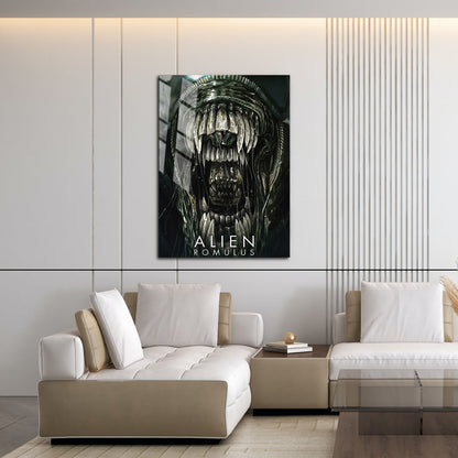 Flex Designs Metal Poster Alien Romulus Cinematic 16 x 24" Home Goods - Movie 2024 Movie Metal Poster