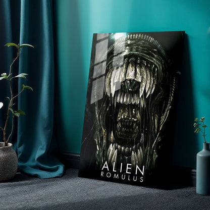 Flex Designs Metal Poster Alien Romulus Cinematic 24 x 36" Home Goods - Movie 2024 Movie Metal Poster