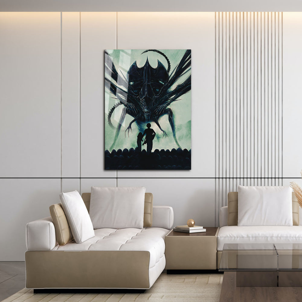 Flex Designs Metal Poster Aliens Textless 16 x 24" Home Goods - Movie 1986 Movie Metal Poster