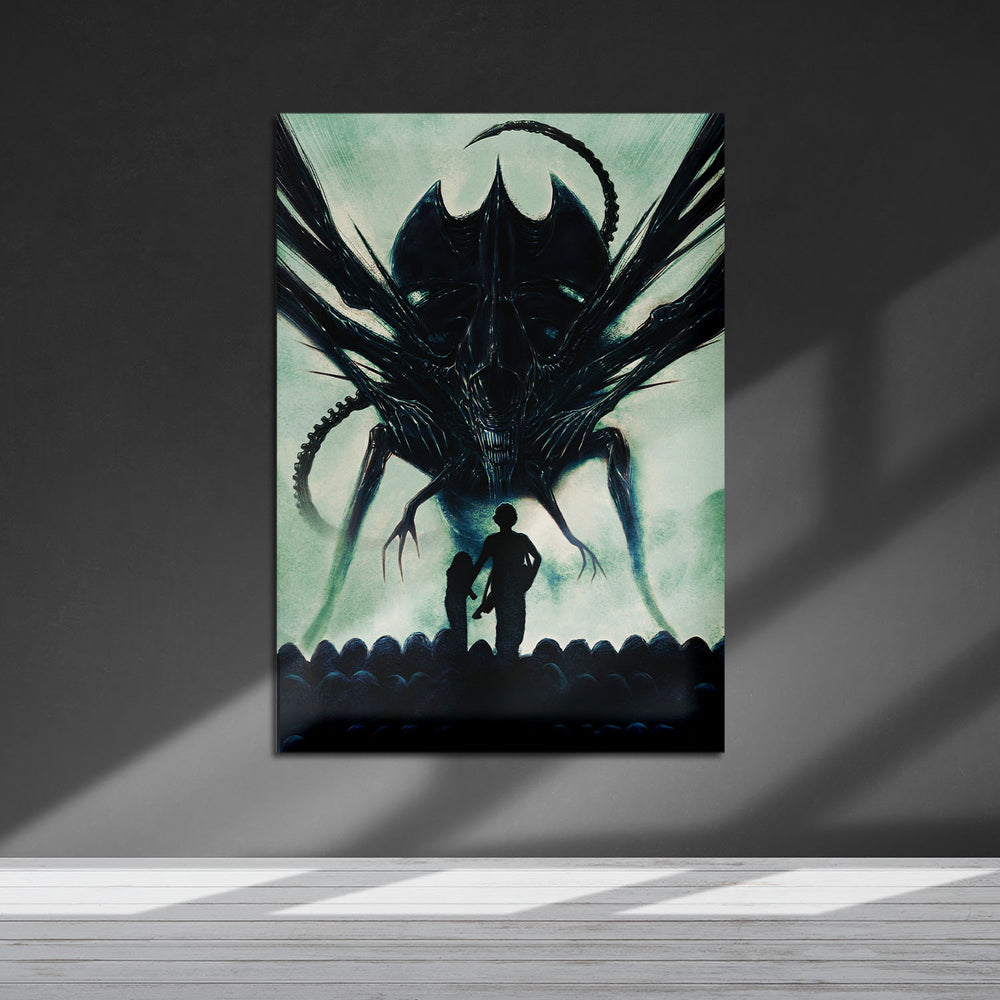 Flex Designs Metal Poster Aliens Textless 5 x 7" Home Goods - Movie 1986 Movie Metal Poster