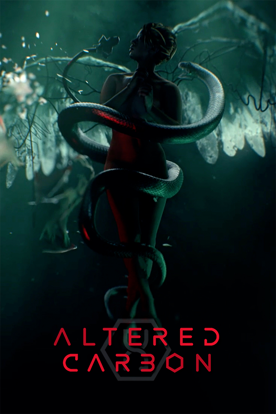 Flex Designs Metal Poster Altered Carbon 11 x 17" Home Goods - TV Show 2018 TV Show Metal Poster