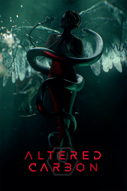 Flex Designs Metal Poster Altered Carbon 11 x 17" Home Goods - TV Show 2018 TV Show Metal Poster