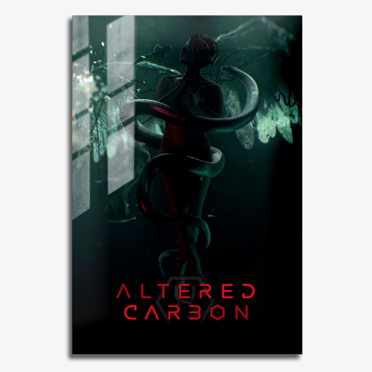 Flex Designs Metal Poster Altered Carbon 11 x 17" Home Goods - TV Show 2018 TV Show Metal Poster