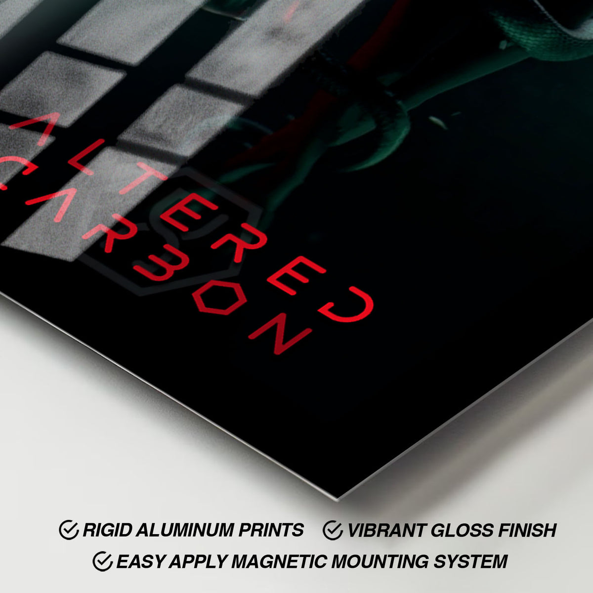 Flex Designs Metal Poster Altered Carbon 11 x 17" Home Goods - TV Show 2018 TV Show Metal Poster