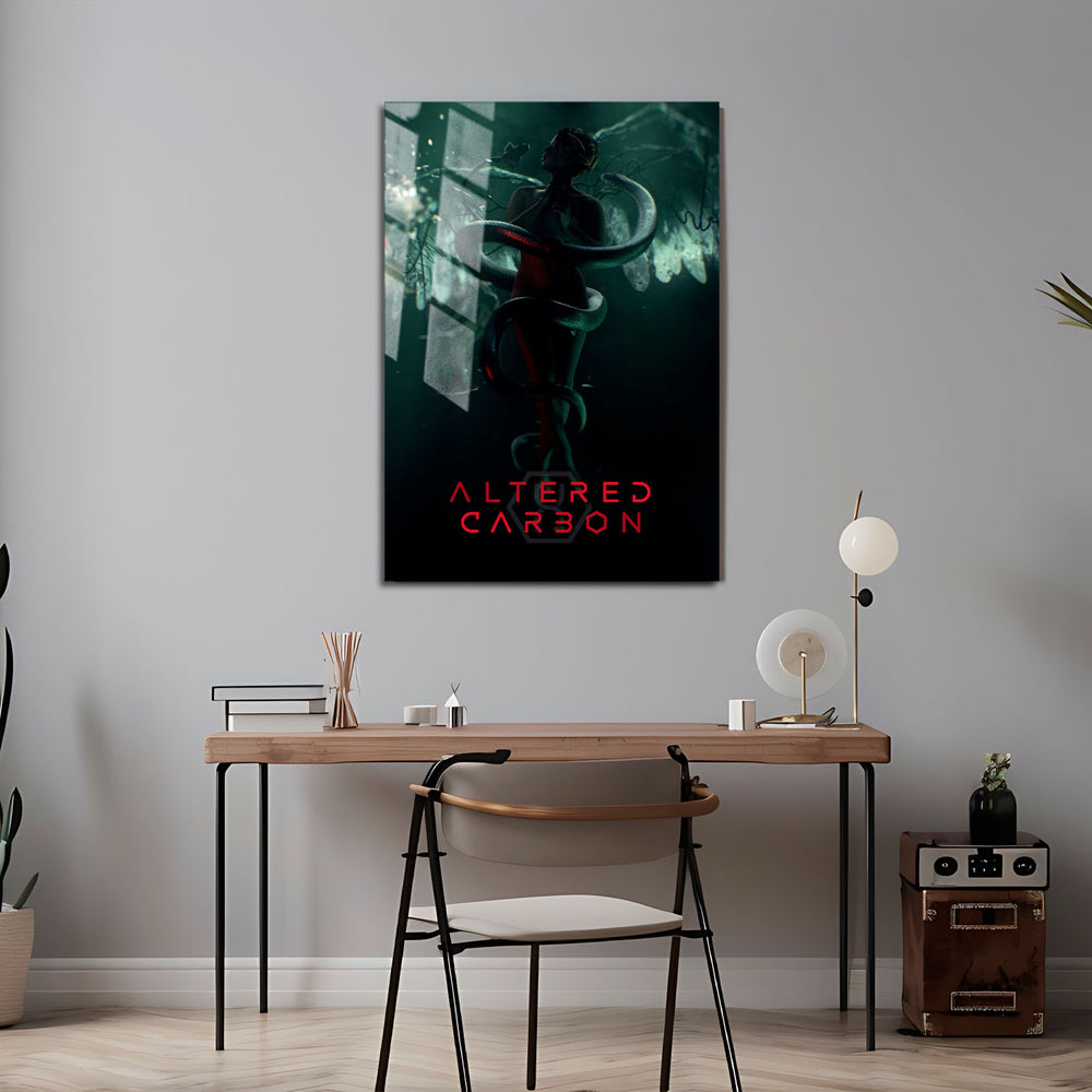 Flex Designs Metal Poster Altered Carbon 5 x 7" Home Goods - TV Show 2018 TV Show Metal Poster