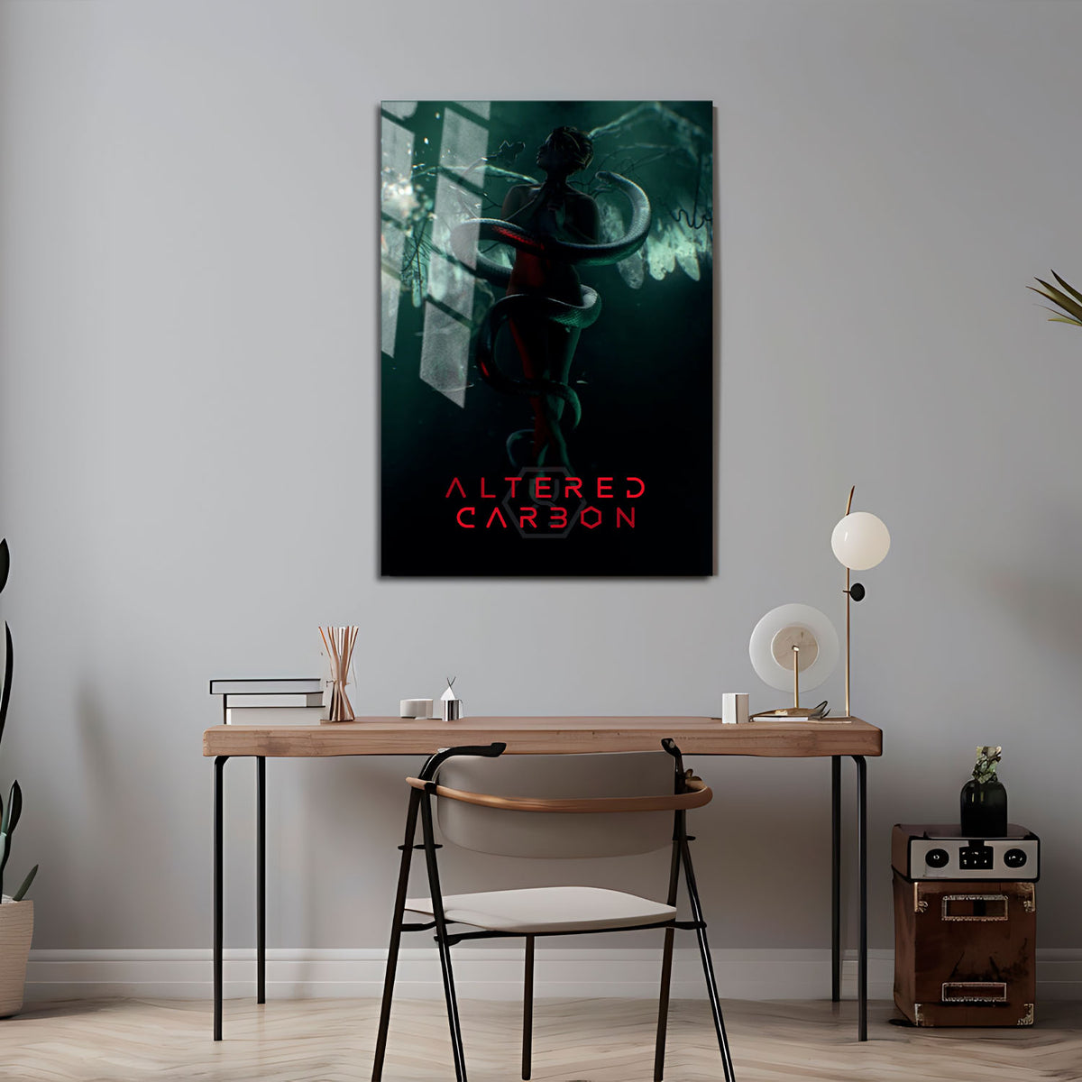 Flex Designs Metal Poster Altered Carbon 5 x 7" Home Goods - TV Show 2018 TV Show Metal Poster