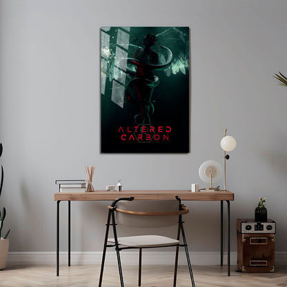 Flex Designs Metal Poster Altered Carbon 5 x 7" Home Goods - TV Show 2018 TV Show Metal Poster