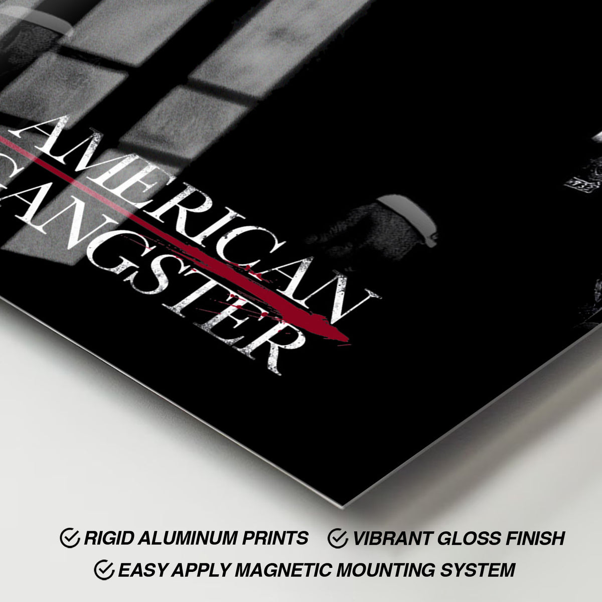 Flex Designs Metal Poster American Gangster 11 x 17" Home Goods - Movie 2007 Movie Metal Poster