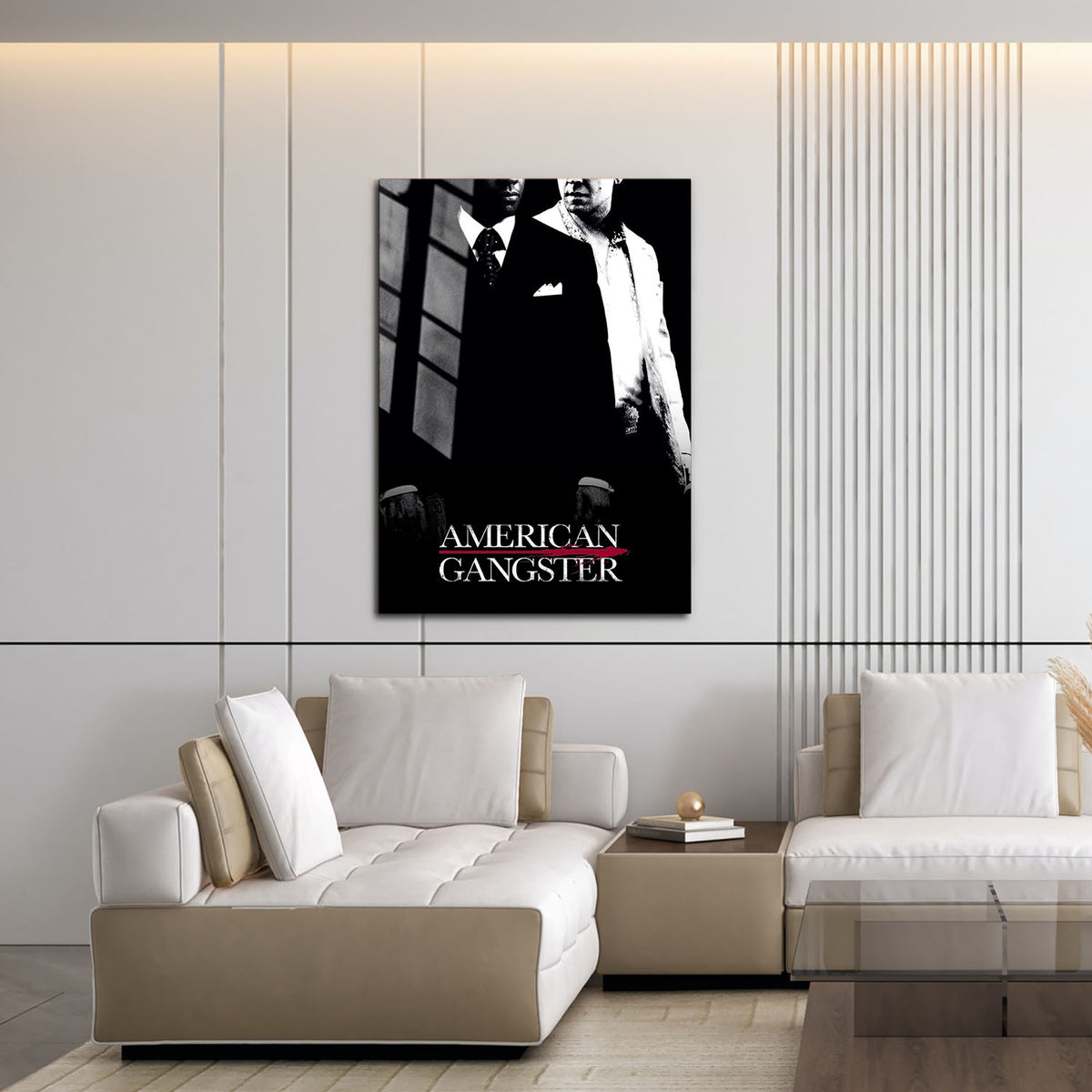 Flex Designs Metal Poster American Gangster 16 x 24" Home Goods - Movie 2007 Movie Metal Poster