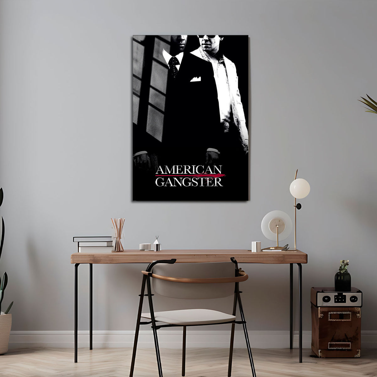 Flex Designs Metal Poster American Gangster 5 x 7" Home Goods - Movie 2007 Movie Metal Poster