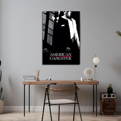 Flex Designs Metal Poster American Gangster 5 x 7" Home Goods - Movie 2007 Movie Metal Poster