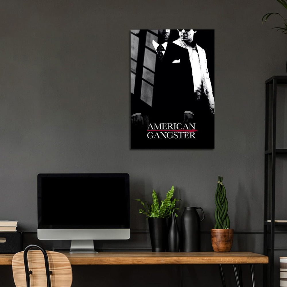 Flex Designs Metal Poster American Gangster 24 x 36" Home Goods - Movie 2007 Movie Metal Poster