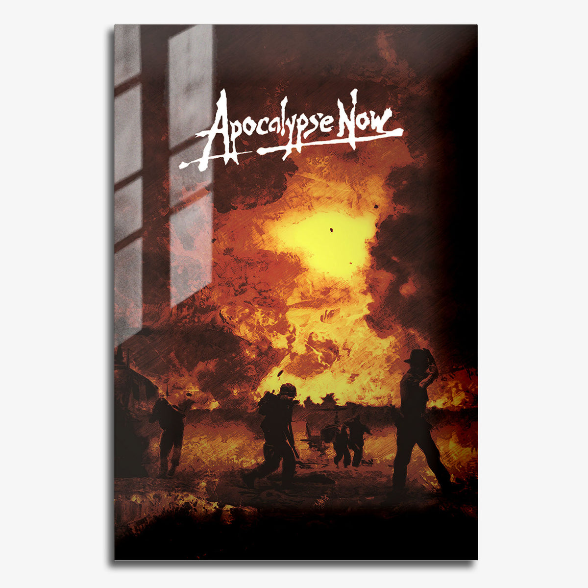 Flex Designs Metal Poster Apocalypse Now 11 x 17" Home Goods - Movie 1979 Movie Metal Poster