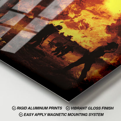 Flex Designs Metal Poster Apocalypse Now 11 x 17" Home Goods - Movie 1979 Movie Metal Poster
