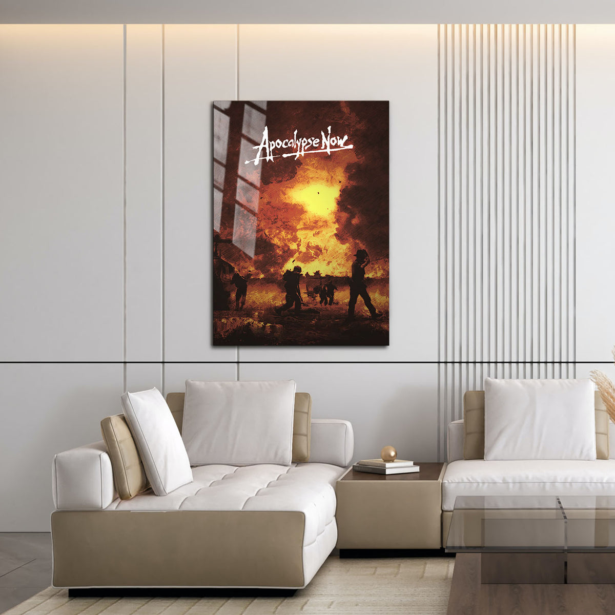 Flex Designs Metal Poster Apocalypse Now 16 x 24" Home Goods - Movie 1979 Movie Metal Poster