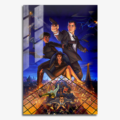 Flex Designs Metal Poster Archer Season 14 11 x 17" Home Goods - TV Show 2009 TV Show Metal Poster