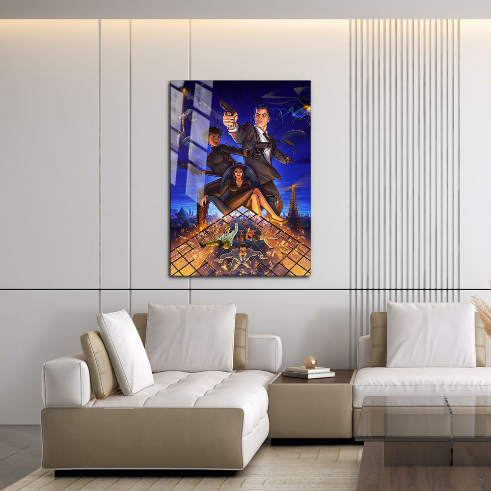Flex Designs Metal Poster Archer Season 14 16 x 24" Home Goods - TV Show 2009 TV Show Metal Poster